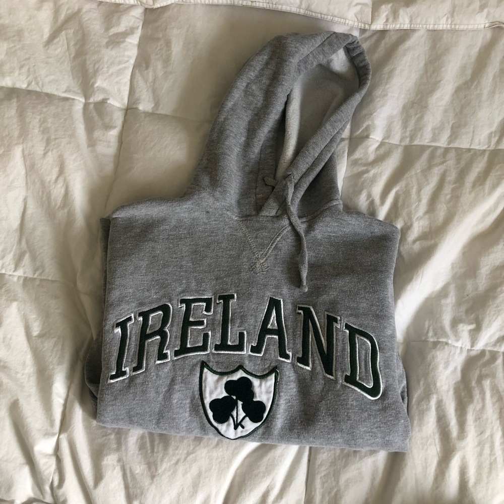 Grey Ireland Hoodie